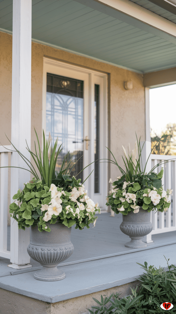14 Front Porch Flower Pot Ideas I Luve It