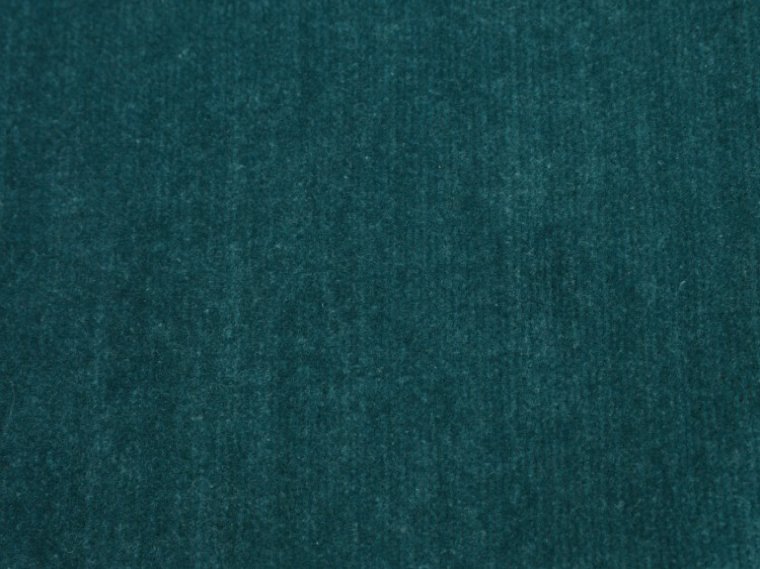 Wonderful Deep Turquoise Mulberry Velvet Made of 100 Cotton