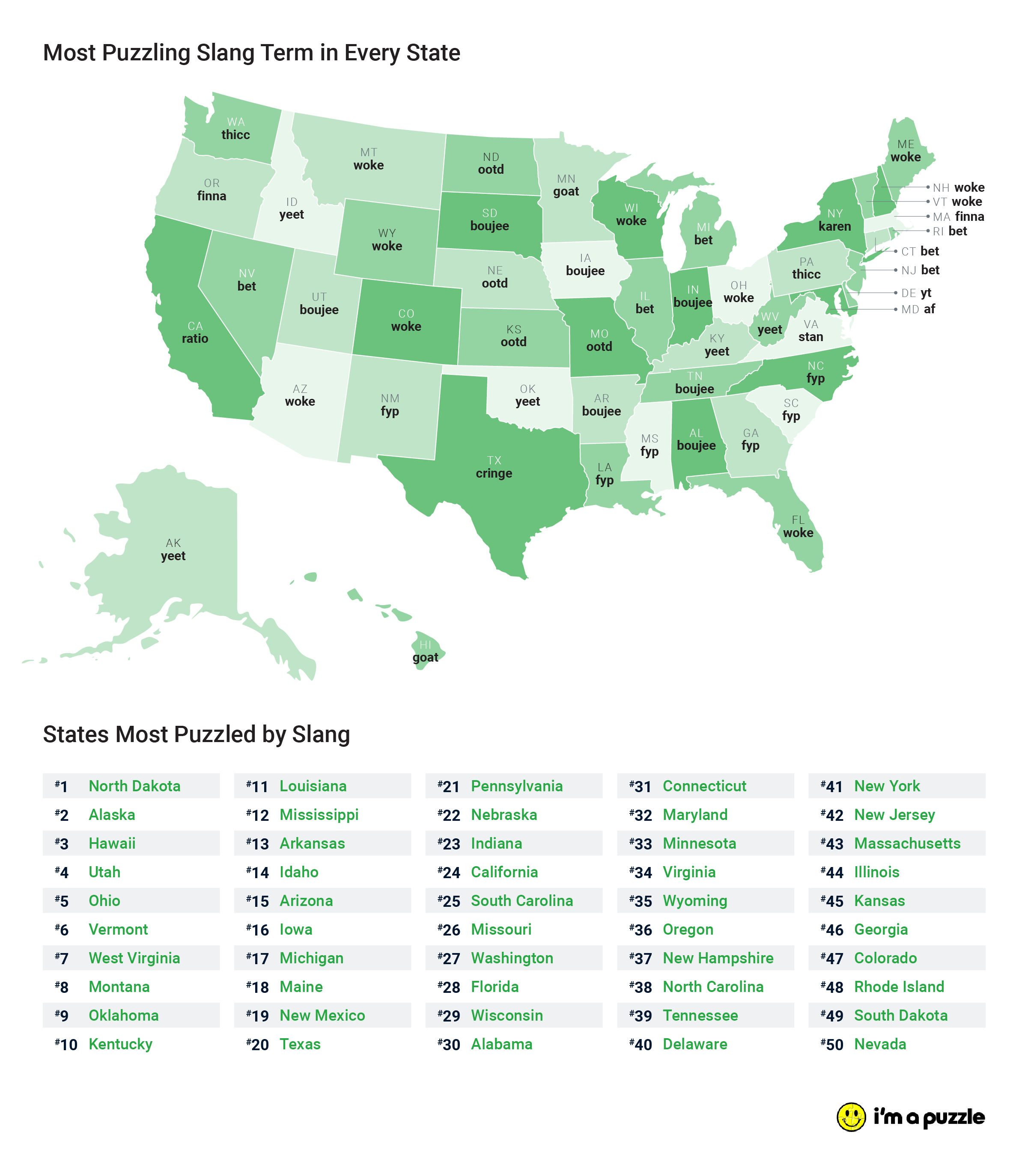 America’s most puzzling slang terms in 2022
