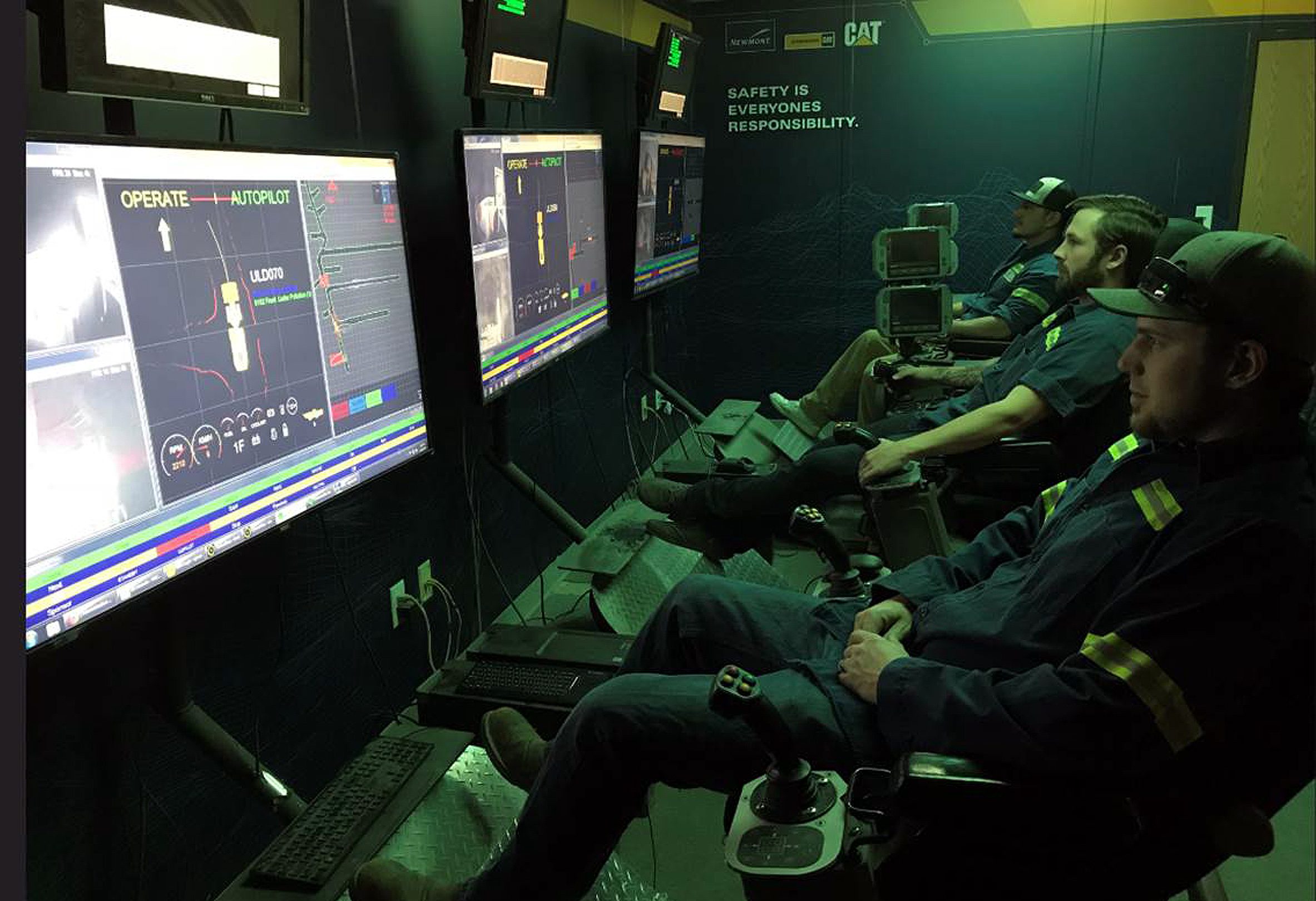 Caterpillar and Newmont working together on advancing underground