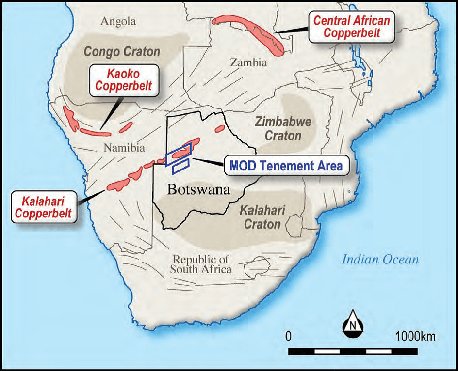 MOD Resources publishes prospectus focussing on Botswana’s Kalahari