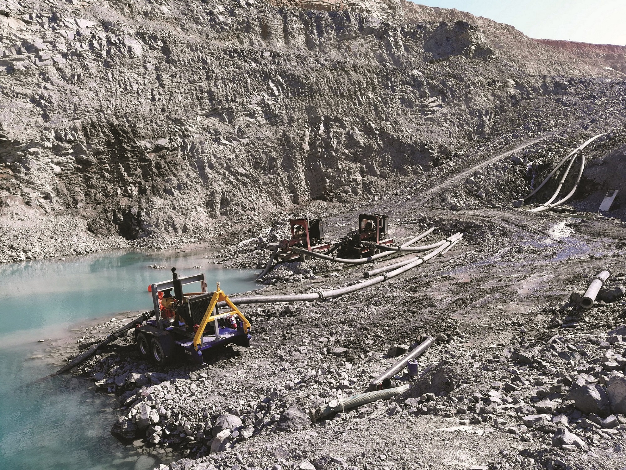 Integrated Pump Rental up for southern Africa pit