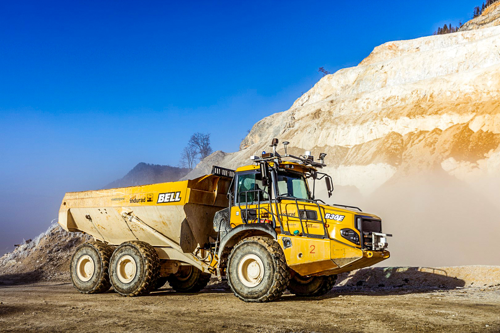 Global articulated truck major Bell on its autonomous and interoperable