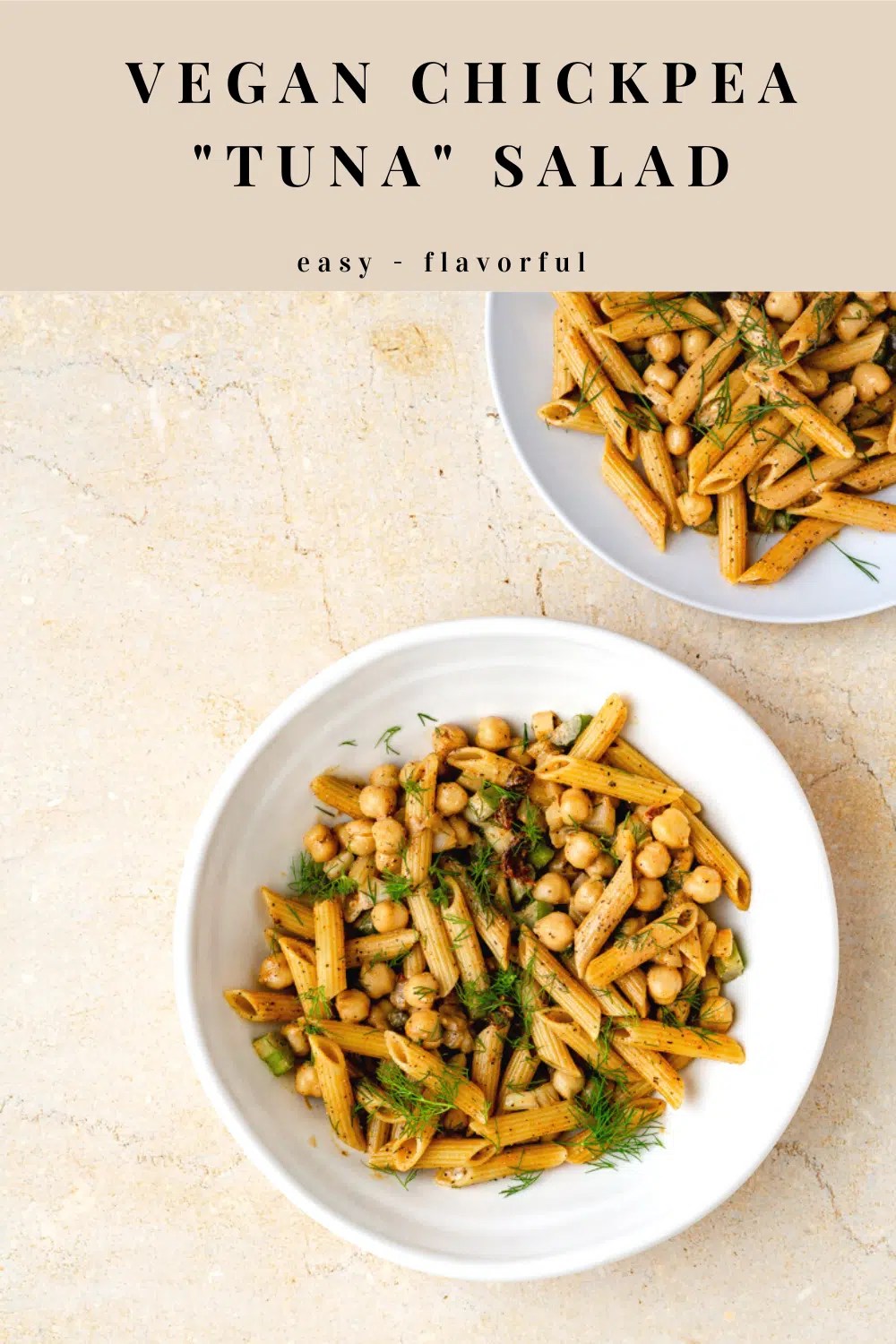 Vegan Tuna Salad with Chickpeas IMWORTHY