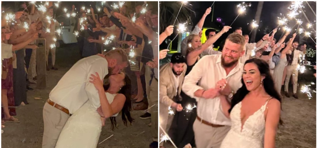 Bride Killed, Groom Injured After Drunk Driver Rams Into Their Golf Cart