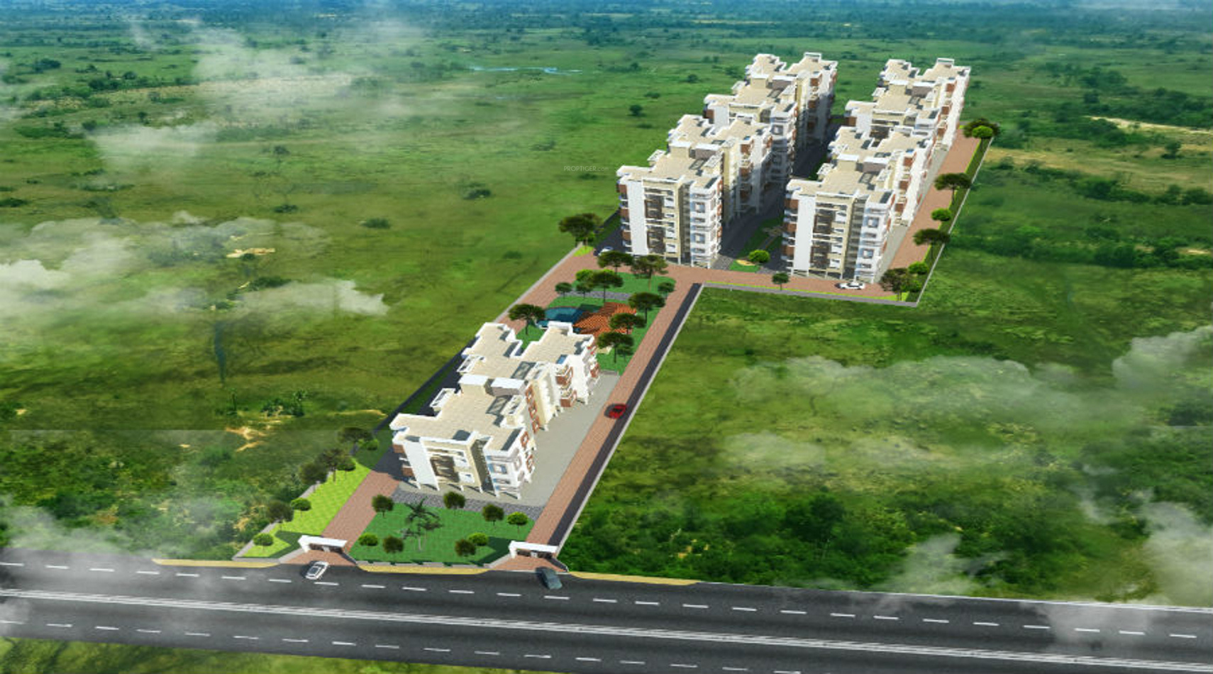 Main Elevation Image 4 of CMRS Group Quanta, Unit available at