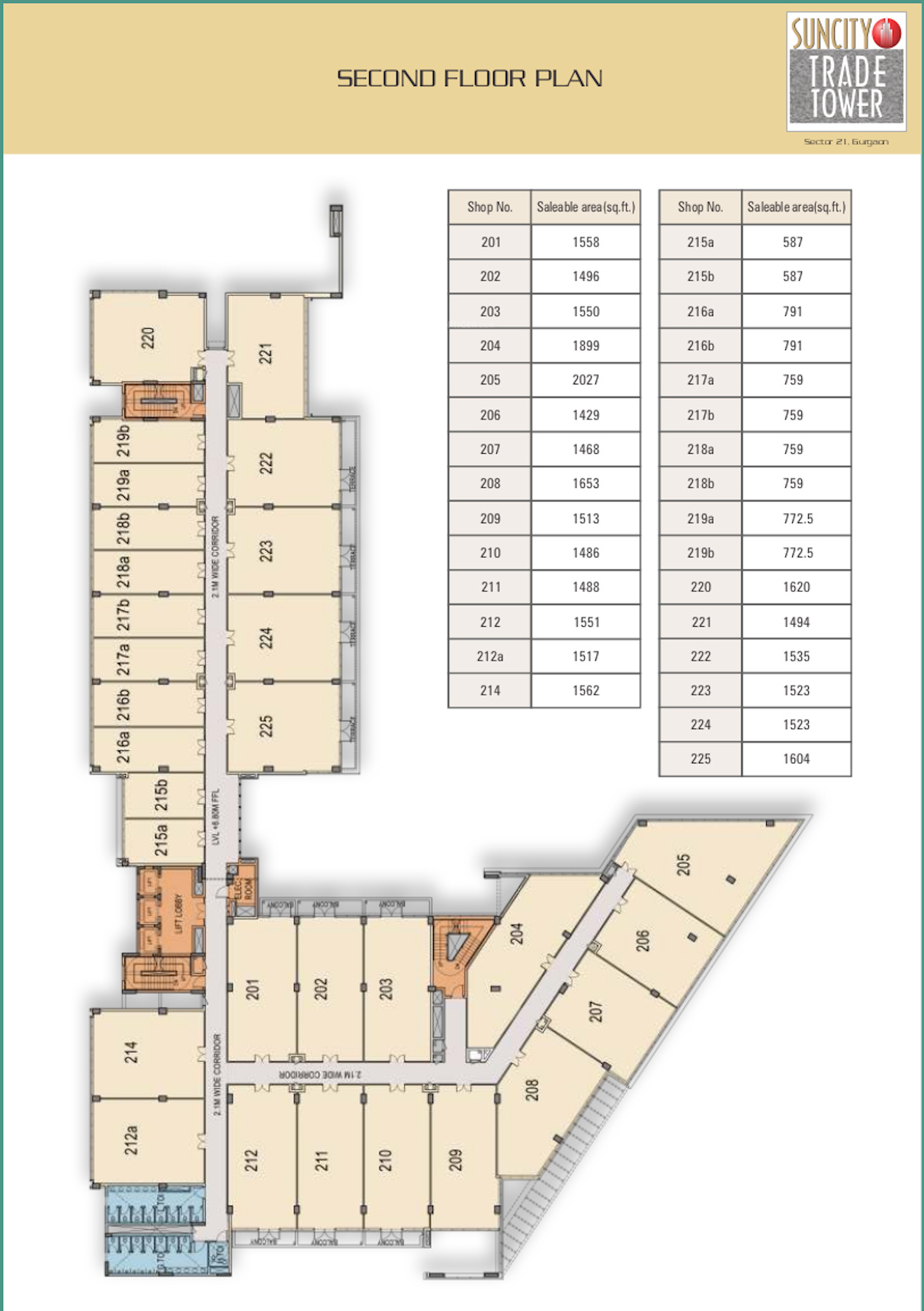 2150 sq ft Plot for Sale in Suncity Projects Township Sector 54 Gurgaon