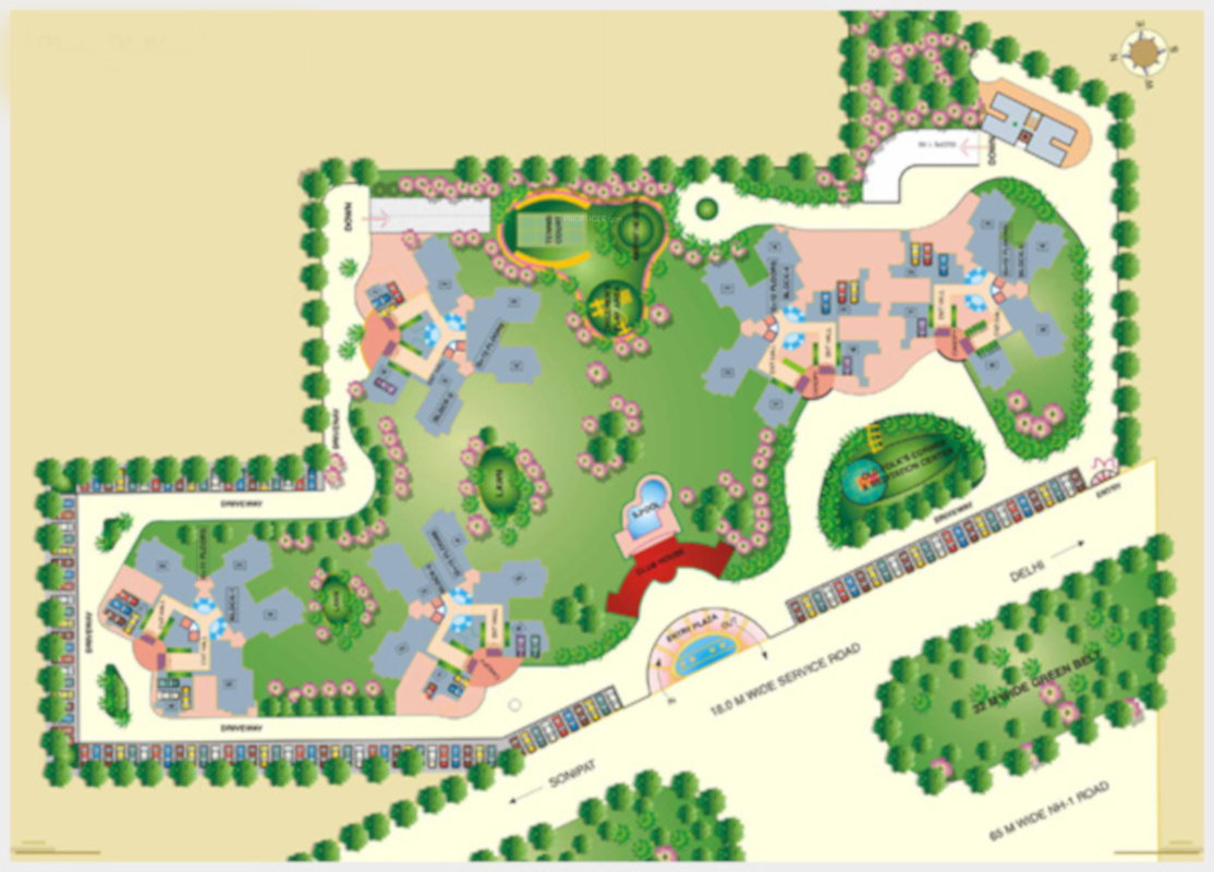 Parker Residency in Kundli, Sonepat Price, Location Map, Floor Plan