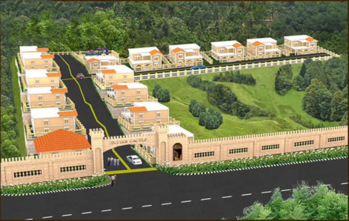 2301 sq ft 3 BHK 3T Villa for Sale in Empire Group Castle Peroorkada