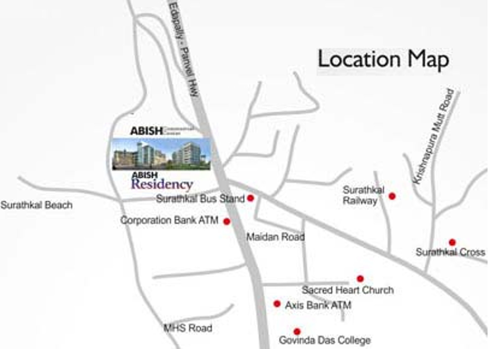 Abish Residency in Surathkal, Mangalore Price, Location Map, Floor