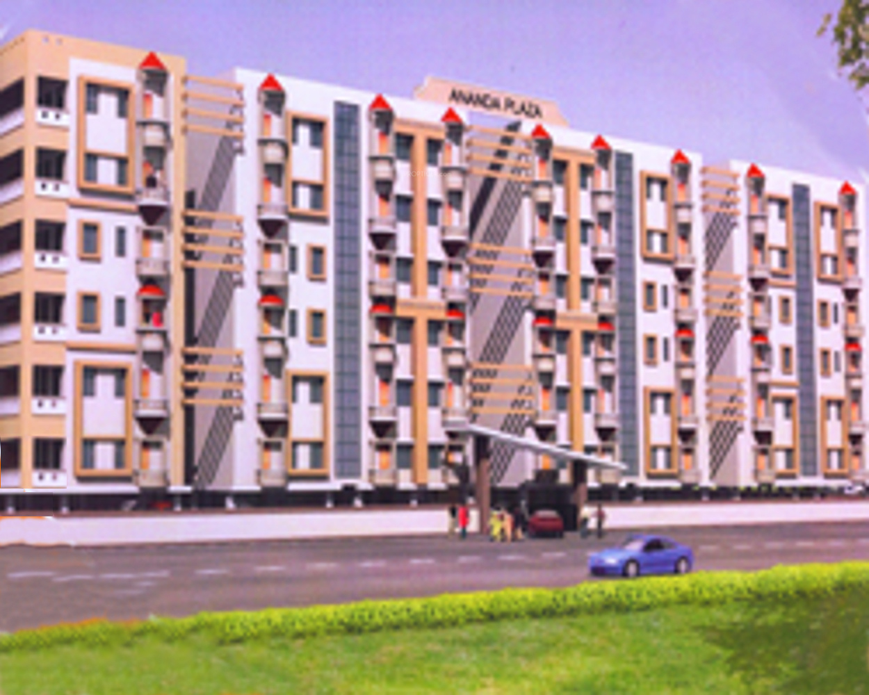 425 sq ft 1 BHK Floor Plan Image Orissa Homes Anand Homes Available