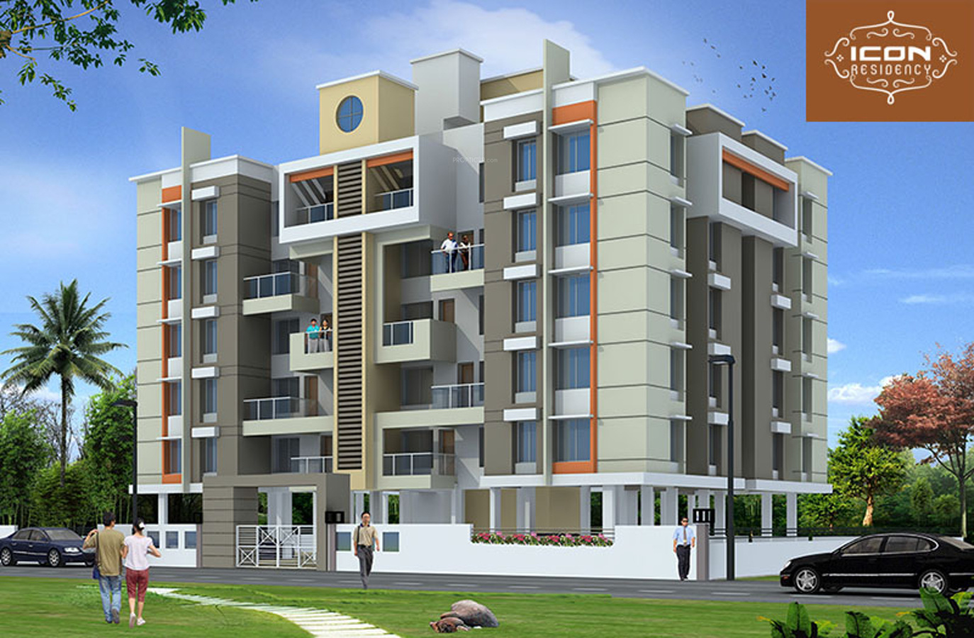 1300 sq ft 3 BHK 3T Apartment for Sale in SV Chaphalkar And Co Icon