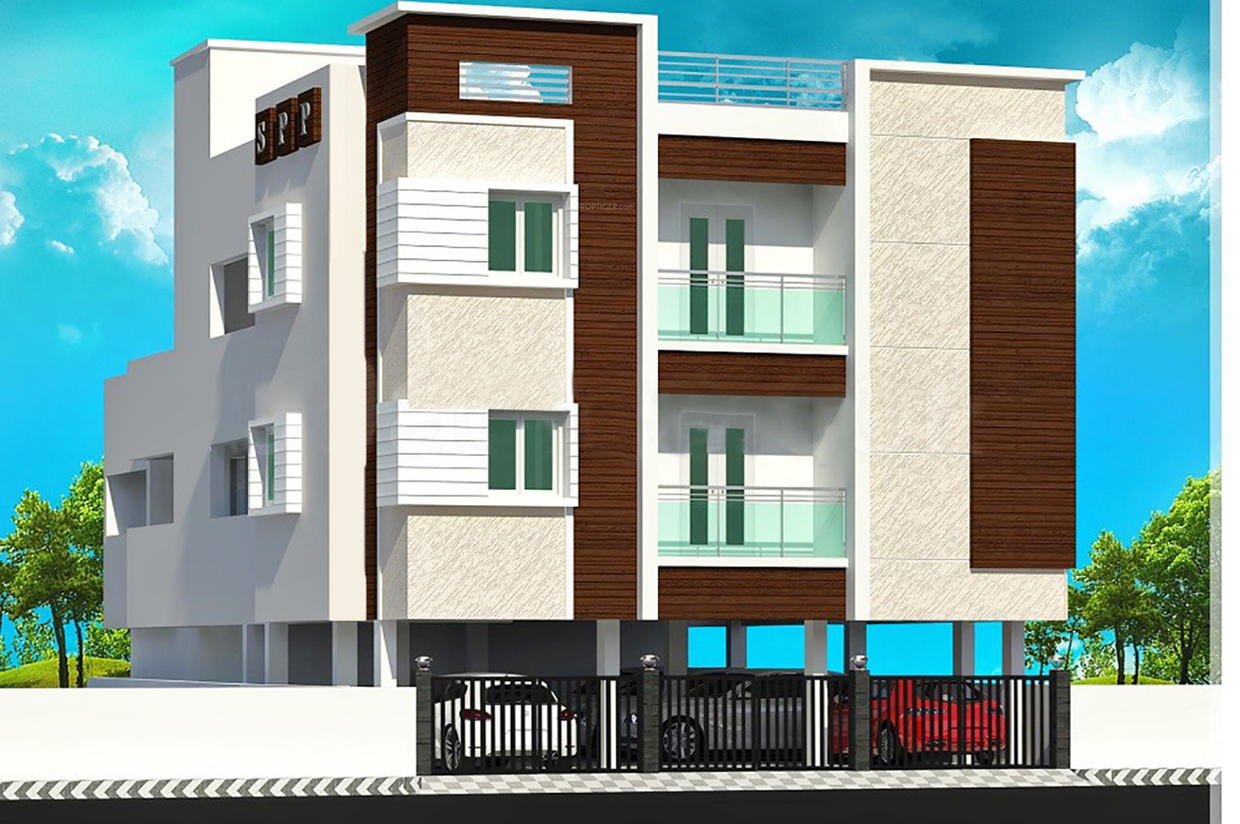 Main Elevation Image 3 of SPP Realty Fern, Unit available at