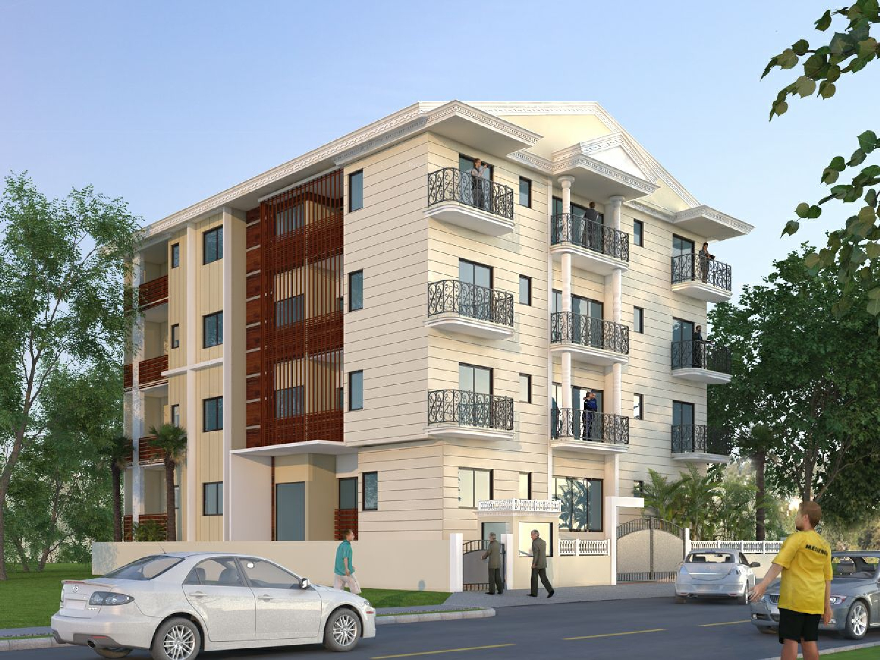 3 BHK Cluster Plan Image Safa Eden Manor for sale at RMV Bangalore