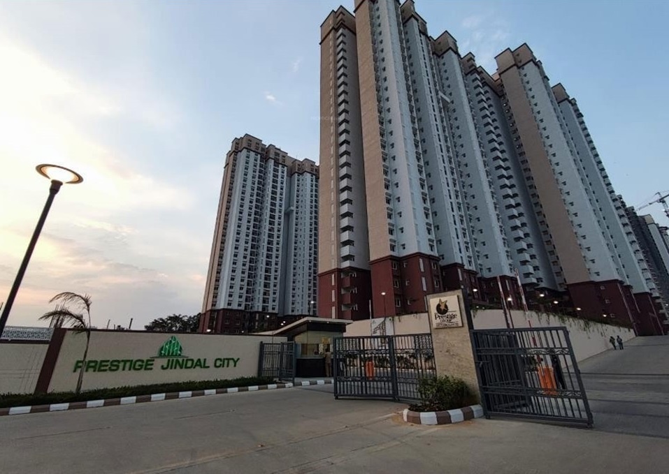 Master Plan Prestige Group Jindal City Dasarahalli on Tumkur Road
