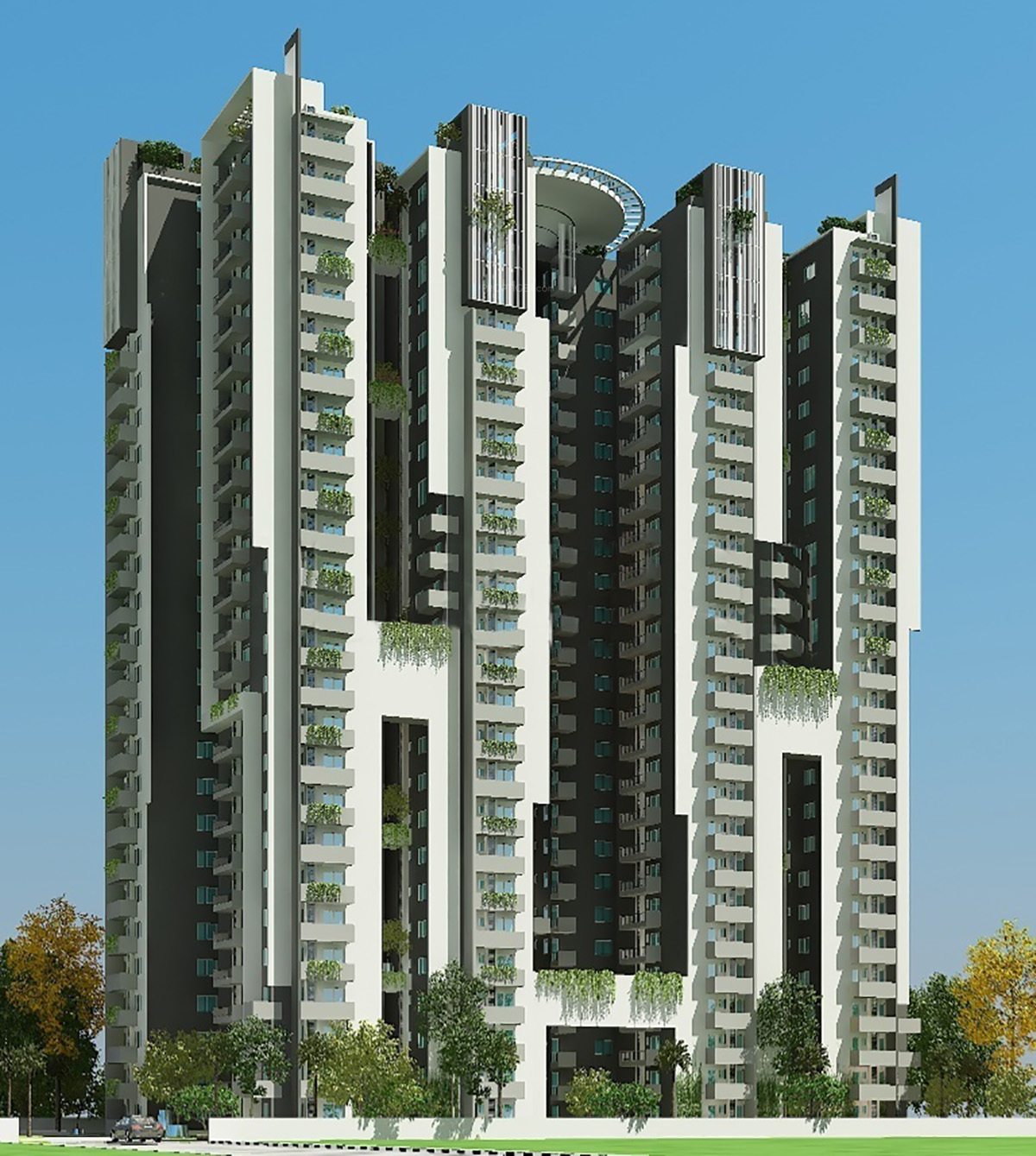 Main Elevation Image 2 of Myhna Properties Maple, Unit available at