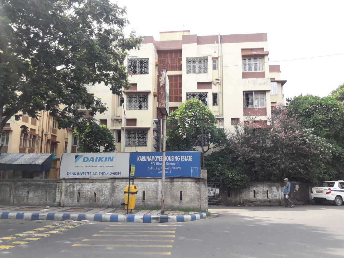 1200 sq ft 3 BHK Apartment for Sale in Swaraj Homes Karunamoyee Housing
