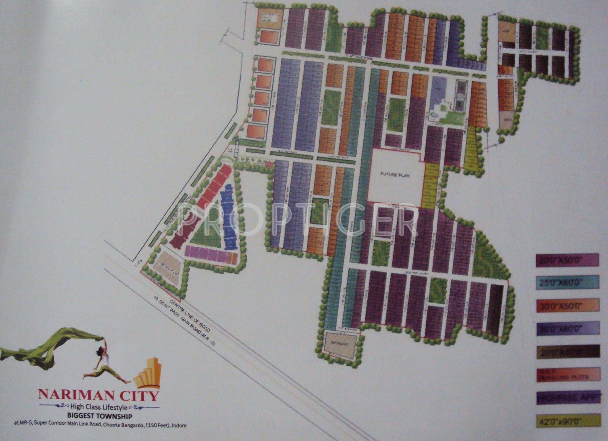 Nariman Plot in Super Corridor, Indore Price, Location Map, Floor
