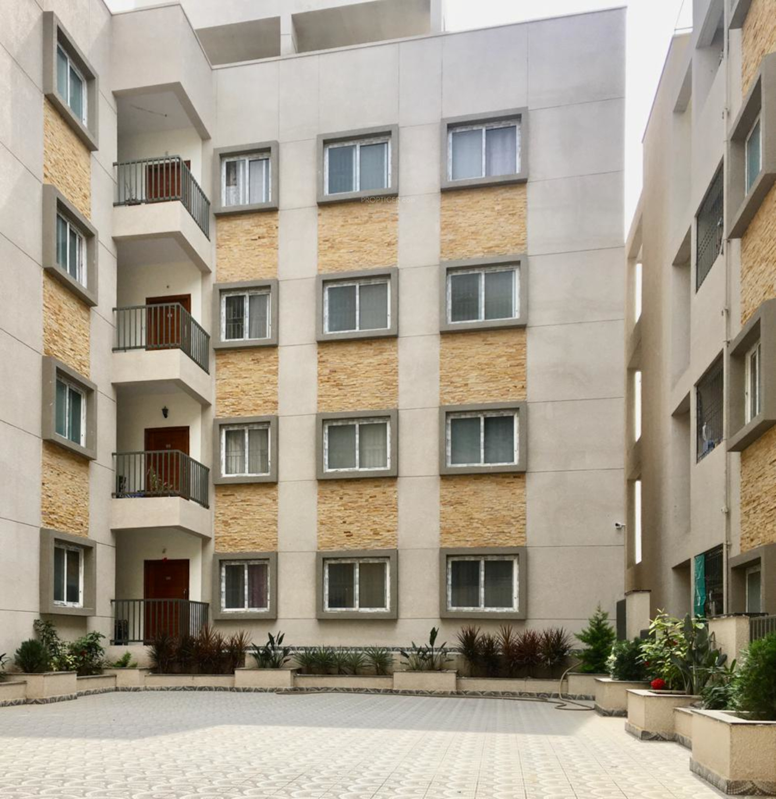 1055 sq ft 2 BHK Floor Plan Image JS Carnation Available for sale