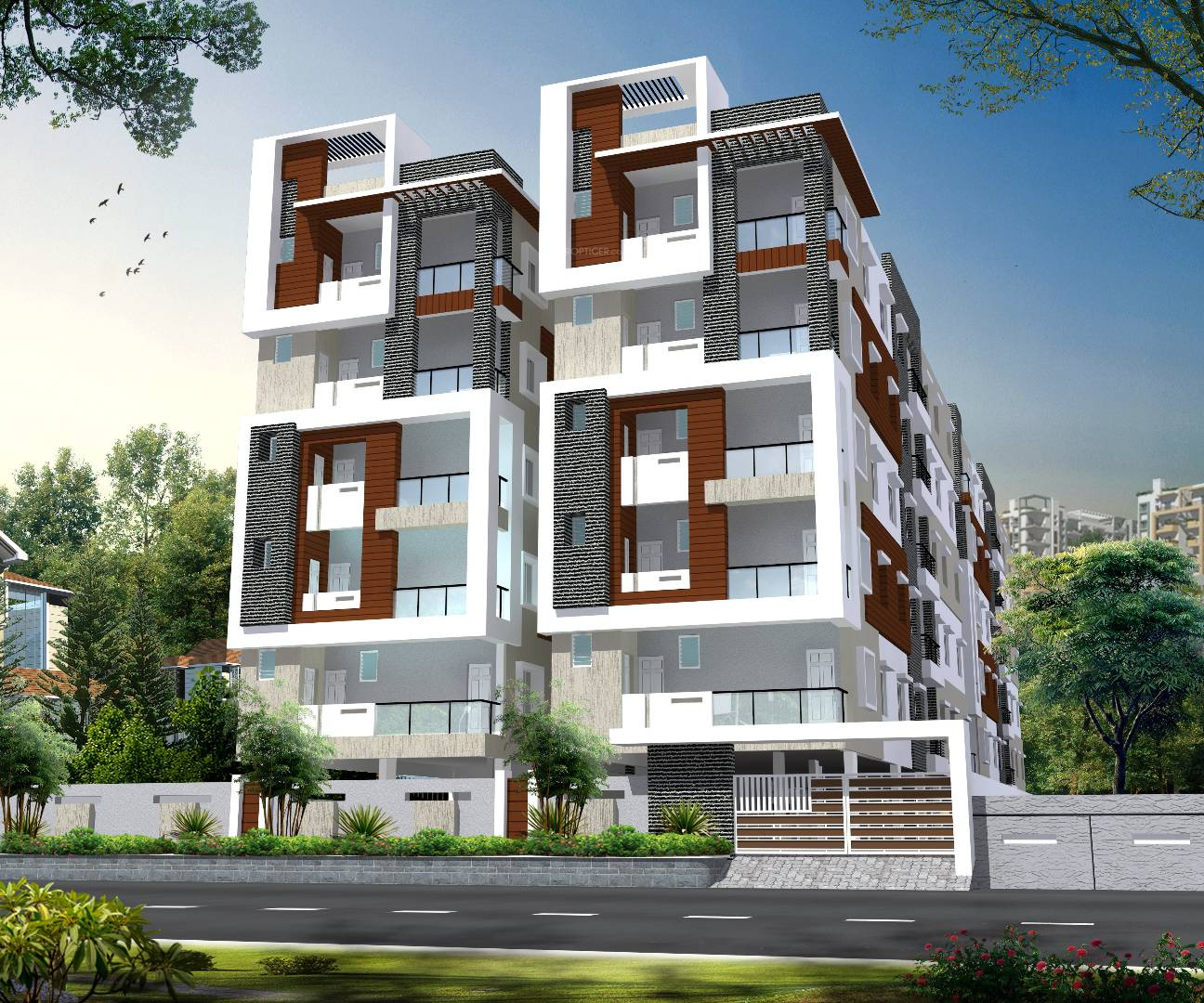 Main Elevation Image of Yalamanchili Constructions Fortune Homes, Unit