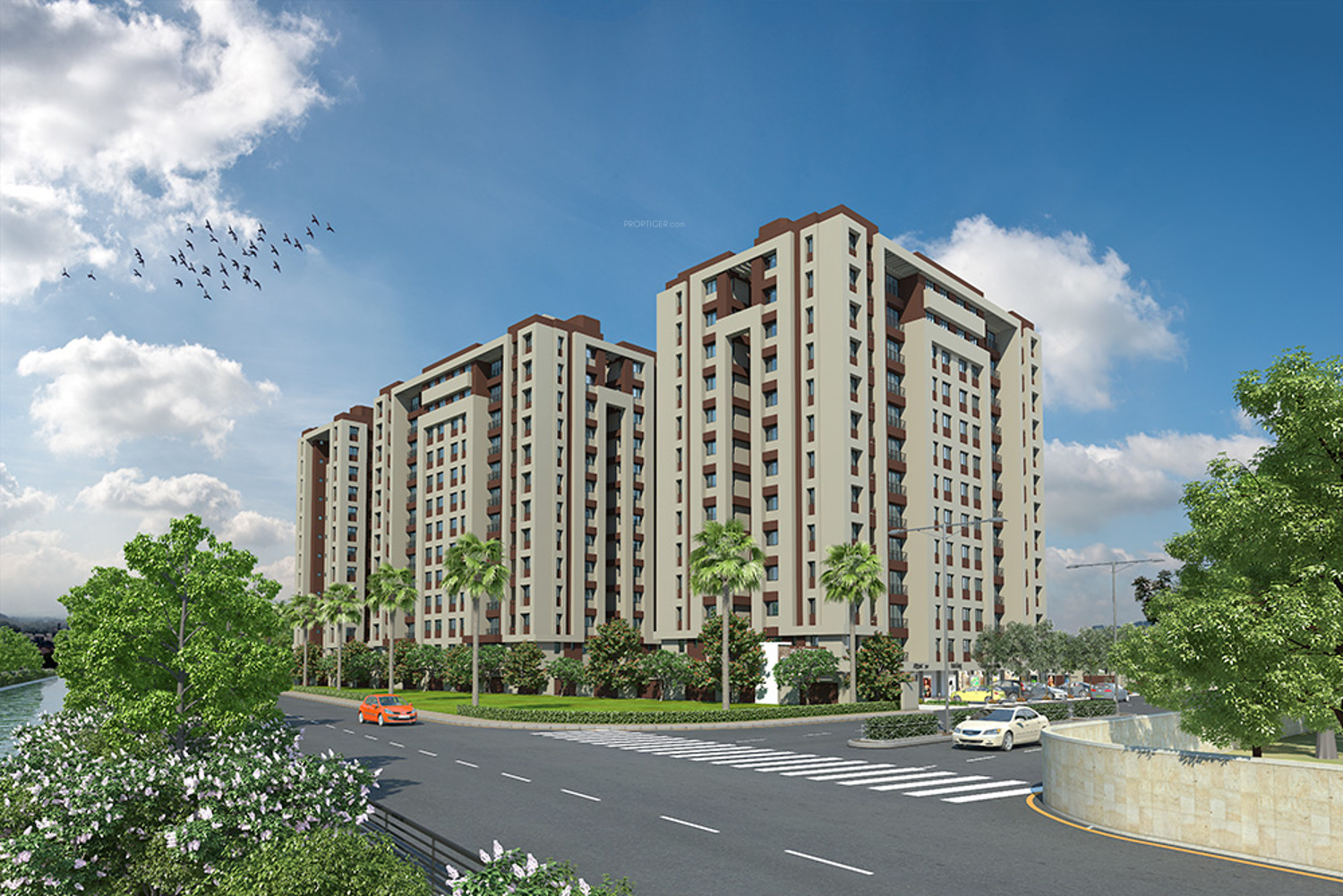 1, 2 BHK Cluster Plan Image Sangini Group Swaraj for sale at