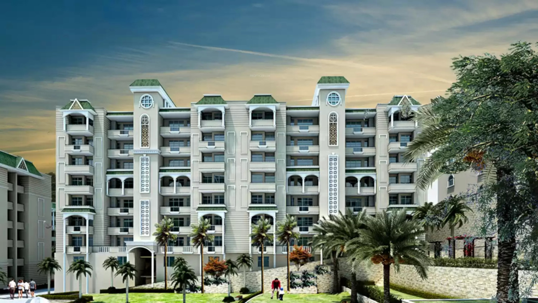 725 sq ft 1 BHK 1T Apartment for Sale in Pushpanjali Builders Imperial