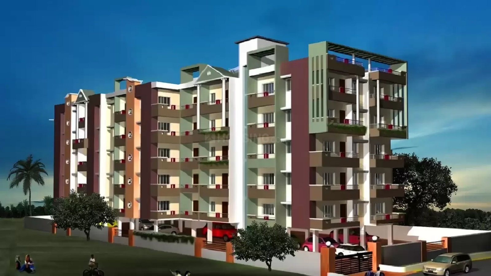 1350 sq ft 3 BHK 3T Apartment for Sale in Ananya Constructions Madhu Enclave Singh More Ranchi
