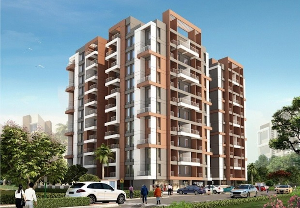 340 sq ft 1 BHK 1T Apartment for Sale in Lotus Landmarks Pearls Mamurdi