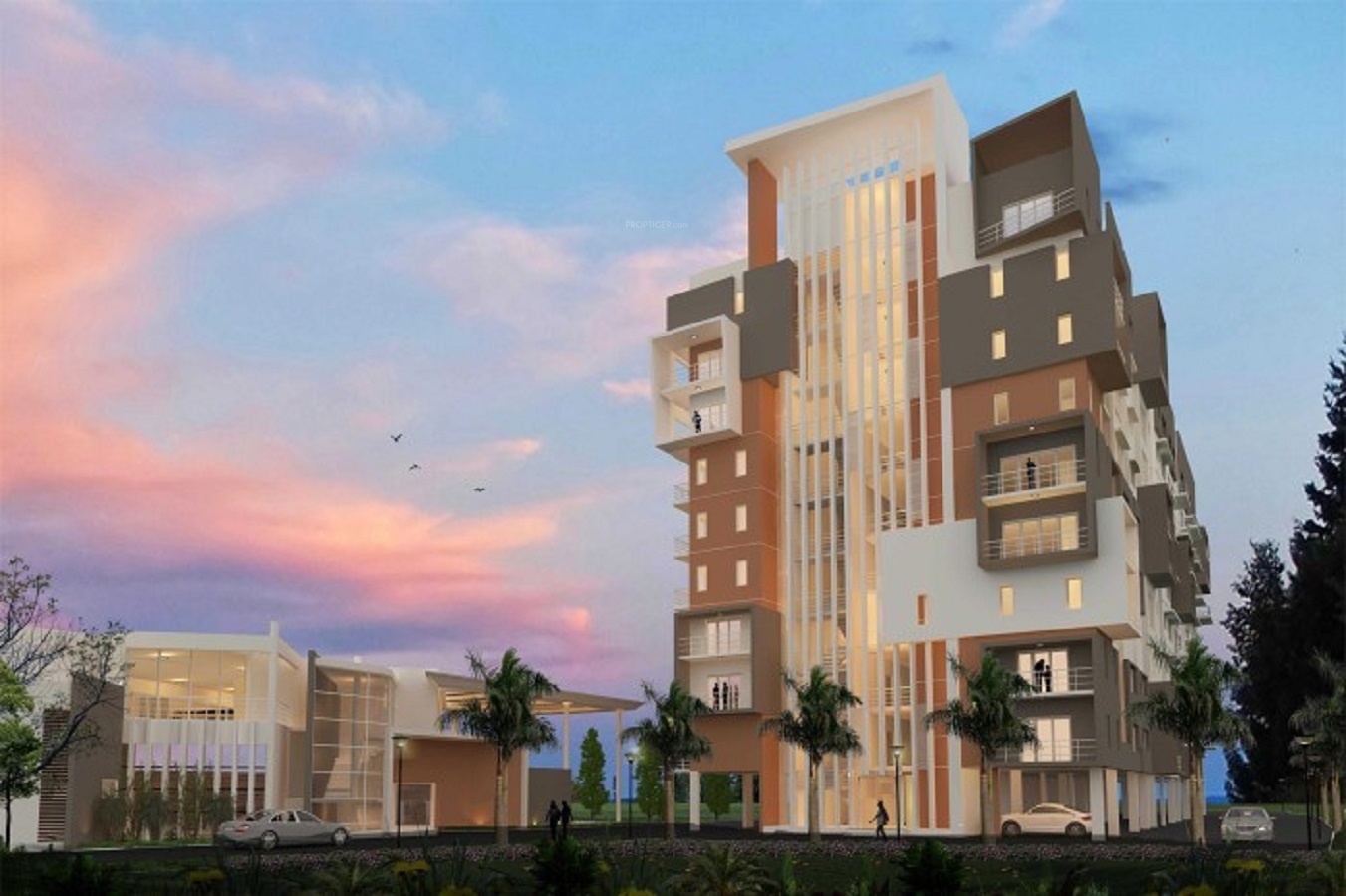 1393 sq ft 2 BHK 2T Apartment for Sale in Pryme Promoters Neo K Pudur Madurai