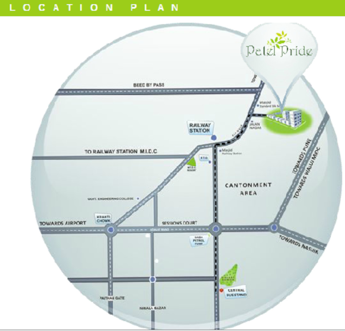 Patel Pride in Satara Parisar, Aurangabad Price, Location Map, Floor Plan & Reviews