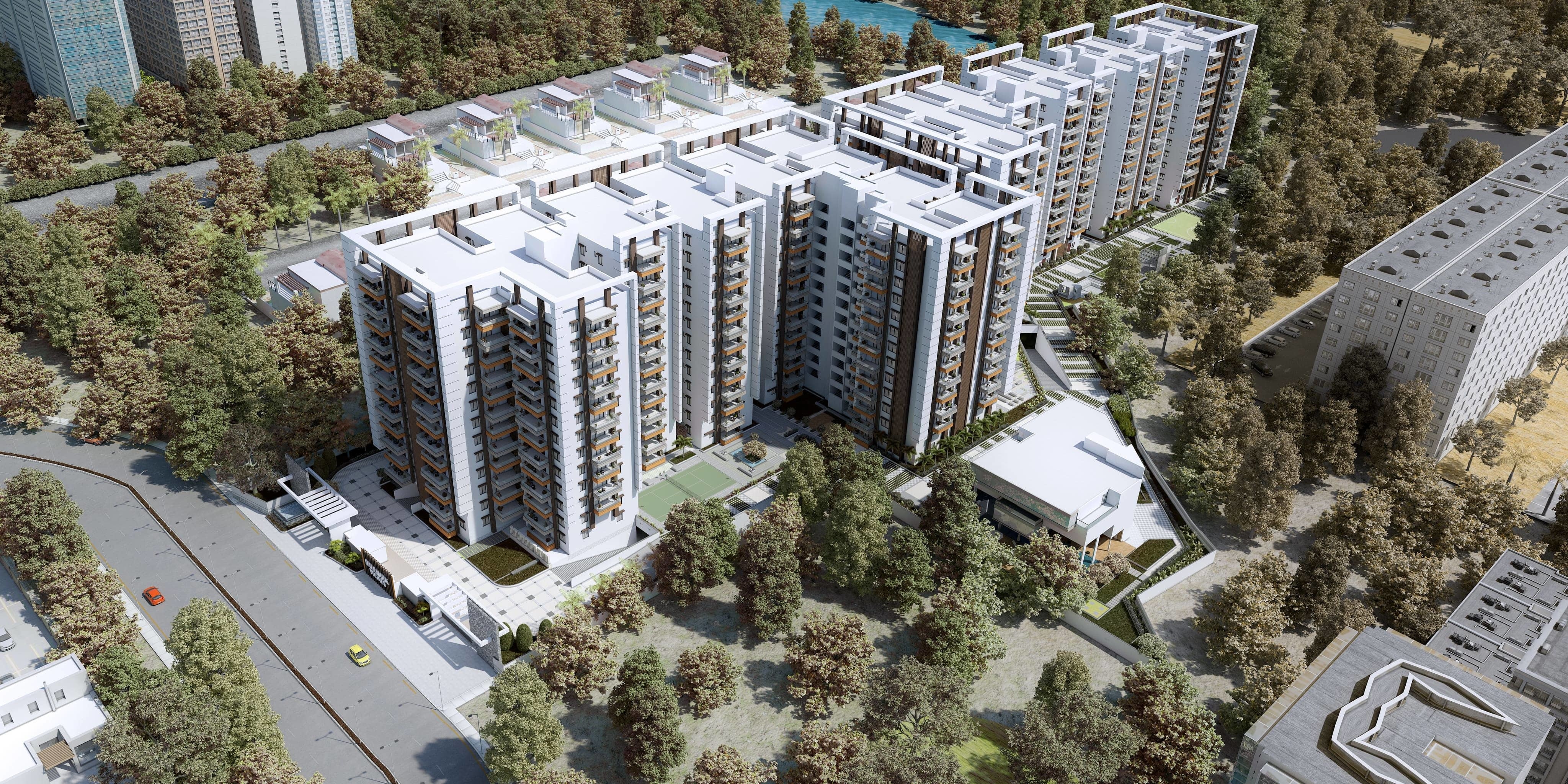 Hallmark Vicinia in Narsingi, Hyderabad Price, Location Map, Floor