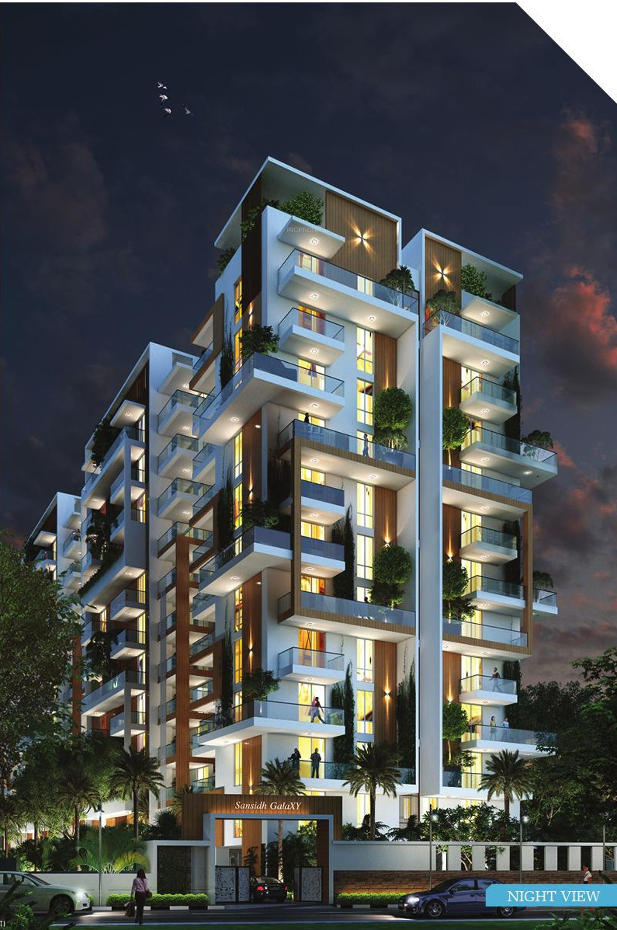 Sansidh Galaxy in Thanisandra, Bangalore Price, Location Map, Floor Plan & Reviews