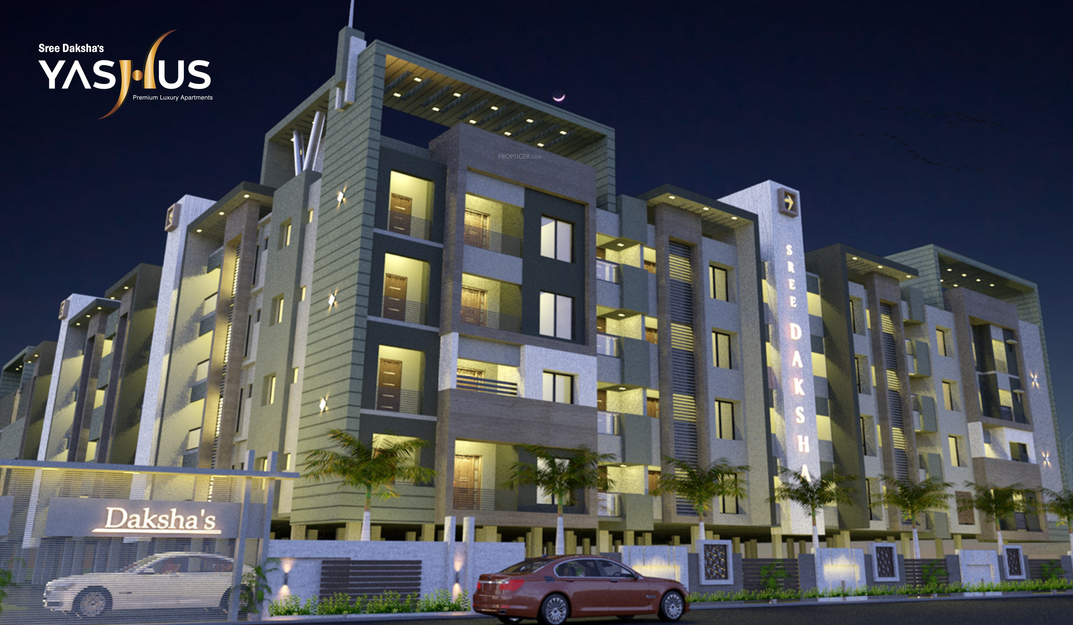Main Elevation Image 1 of Sree Daksha Property Developers Yashus, Unit