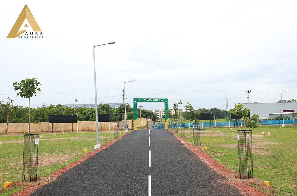 1133 sq ft Plot for Sale in Aura Properties Elios Thiruverkadu Chennai