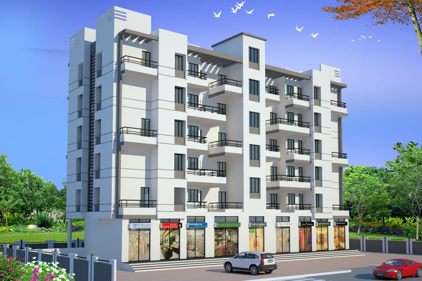 2 BHK Cluster Plan Image Aashish Promoters And Builders Nandanvan for