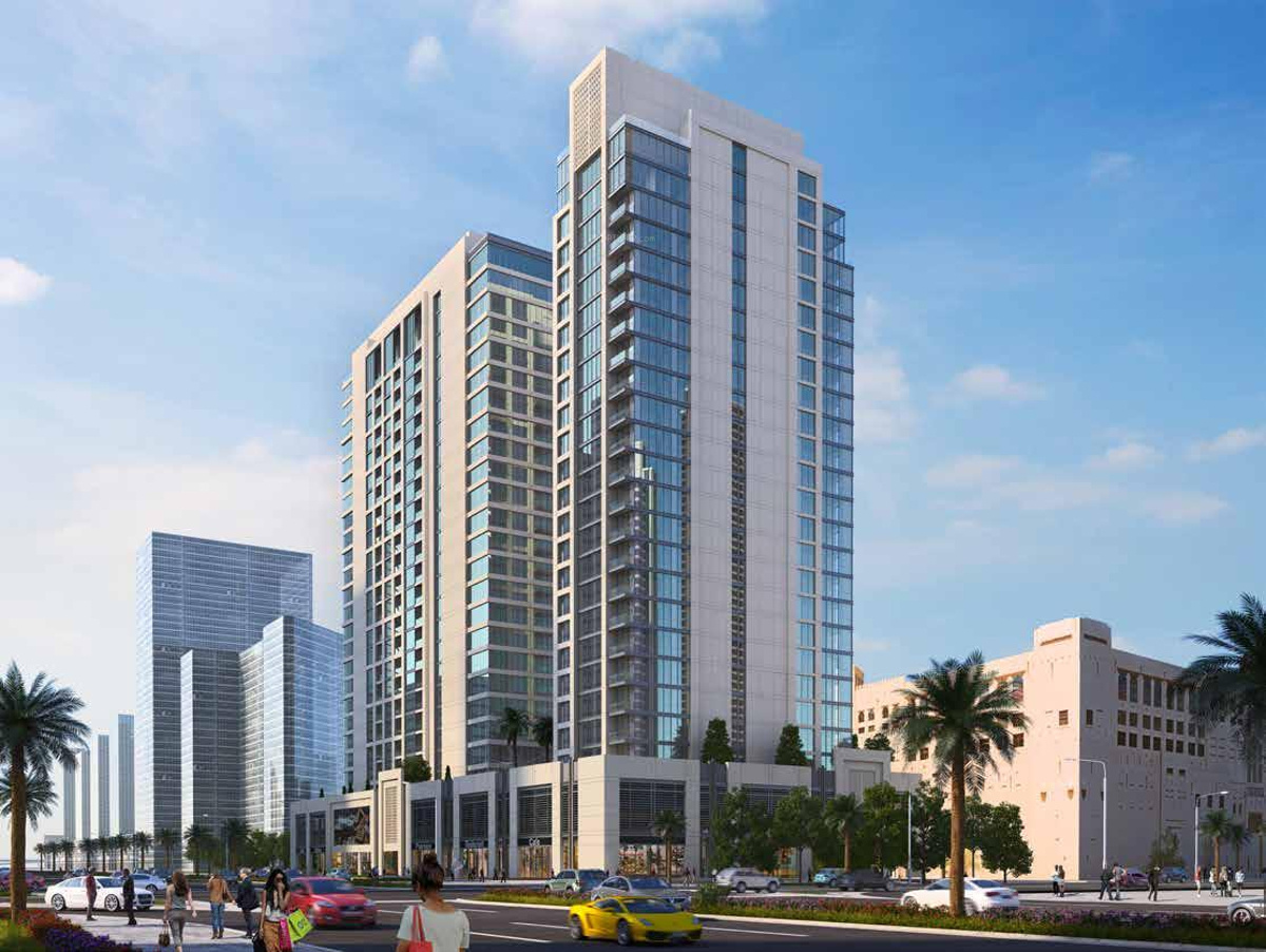Dubai Bellevue Towers in Business Bay, Dubai Price, Location Map