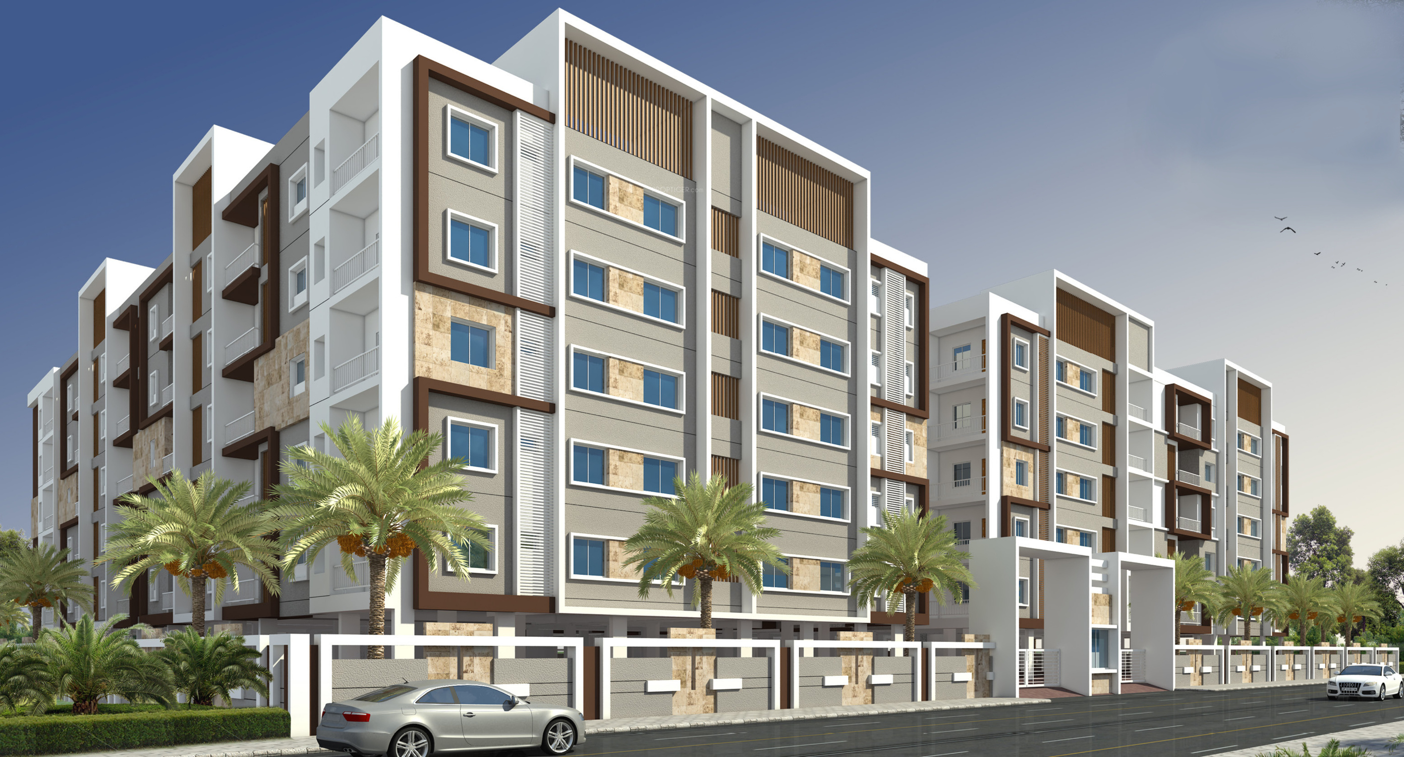 1690 sq ft 3 BHK 3T Apartment for Sale in Aditya Developer Hyderabad