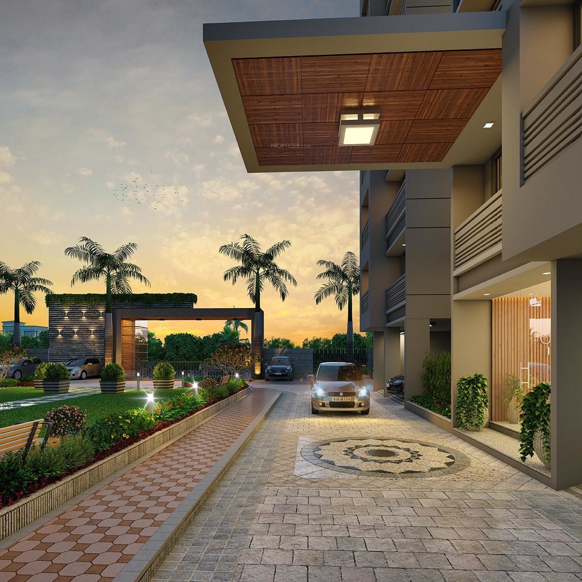 761 sq ft 1 BHK 1T Apartment for Sale in Orchid Group Surat Infinity