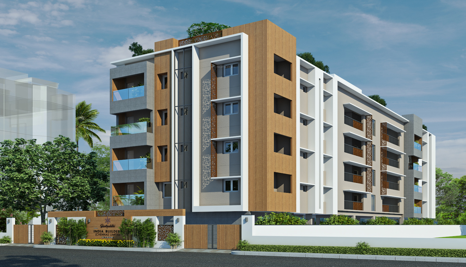 Image of Location Map of India Builders Samruddhi RS Puram Coimbatore