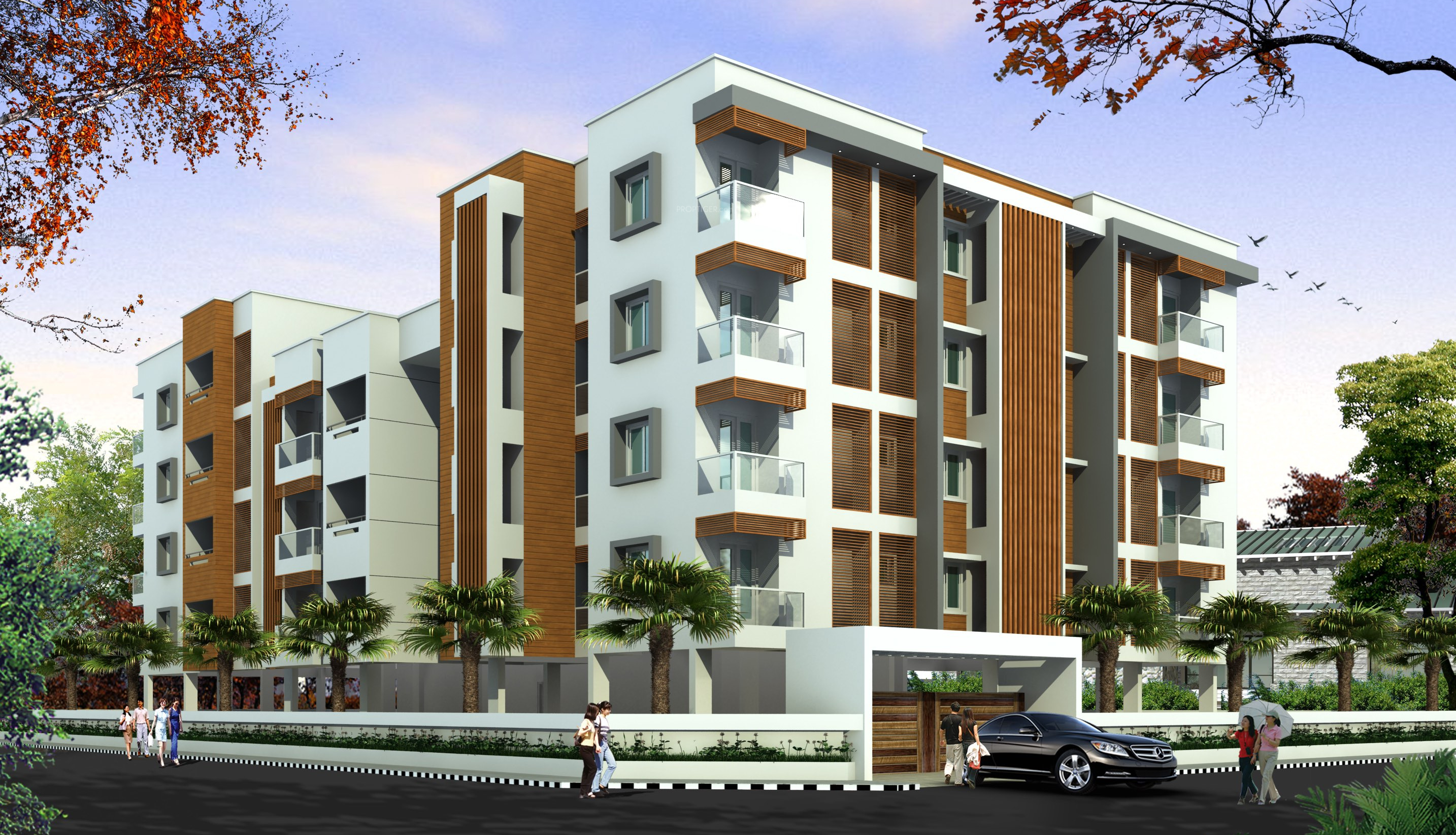 1113 sq ft 3 BHK Floor Plan Image Green Leaves Estates Aalam