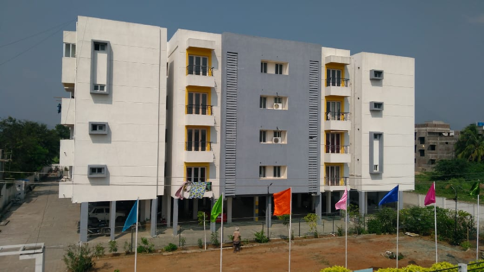 1, 2 BHK Cluster Plan Image JMJ Housing Sunrise Harmony for sale at