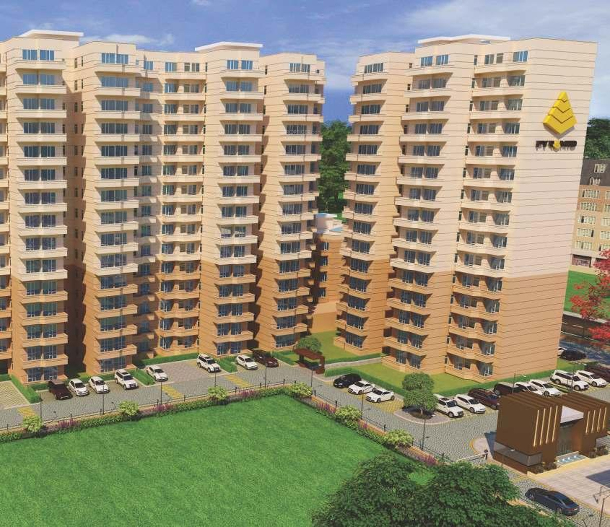 599 sq ft 2 BHK 2T Apartment for Sale in Pyramid Infratech Gurgaon