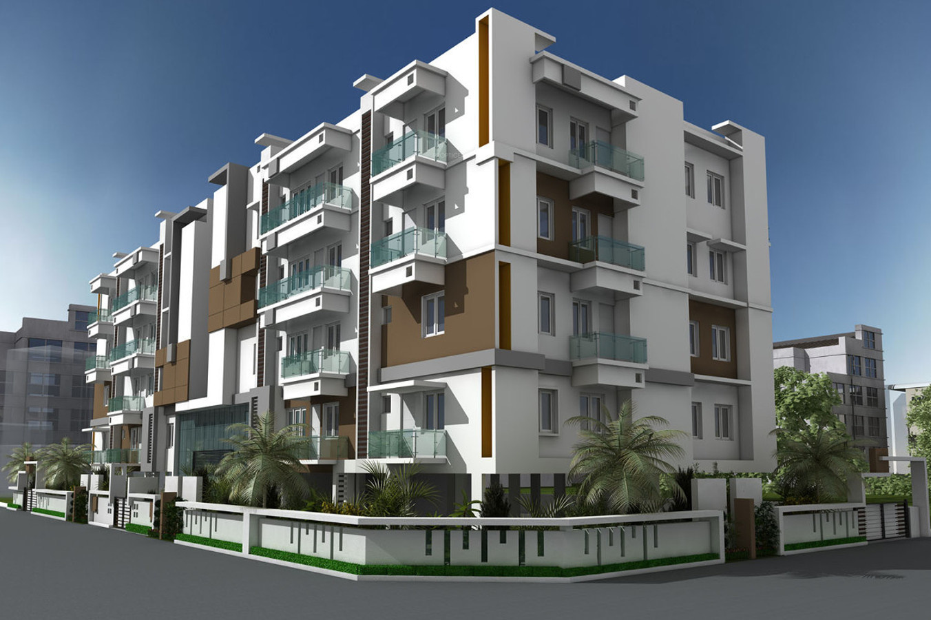 3 BHK Cluster Plan Image Ramaniyam Real Estates Benco for sale at