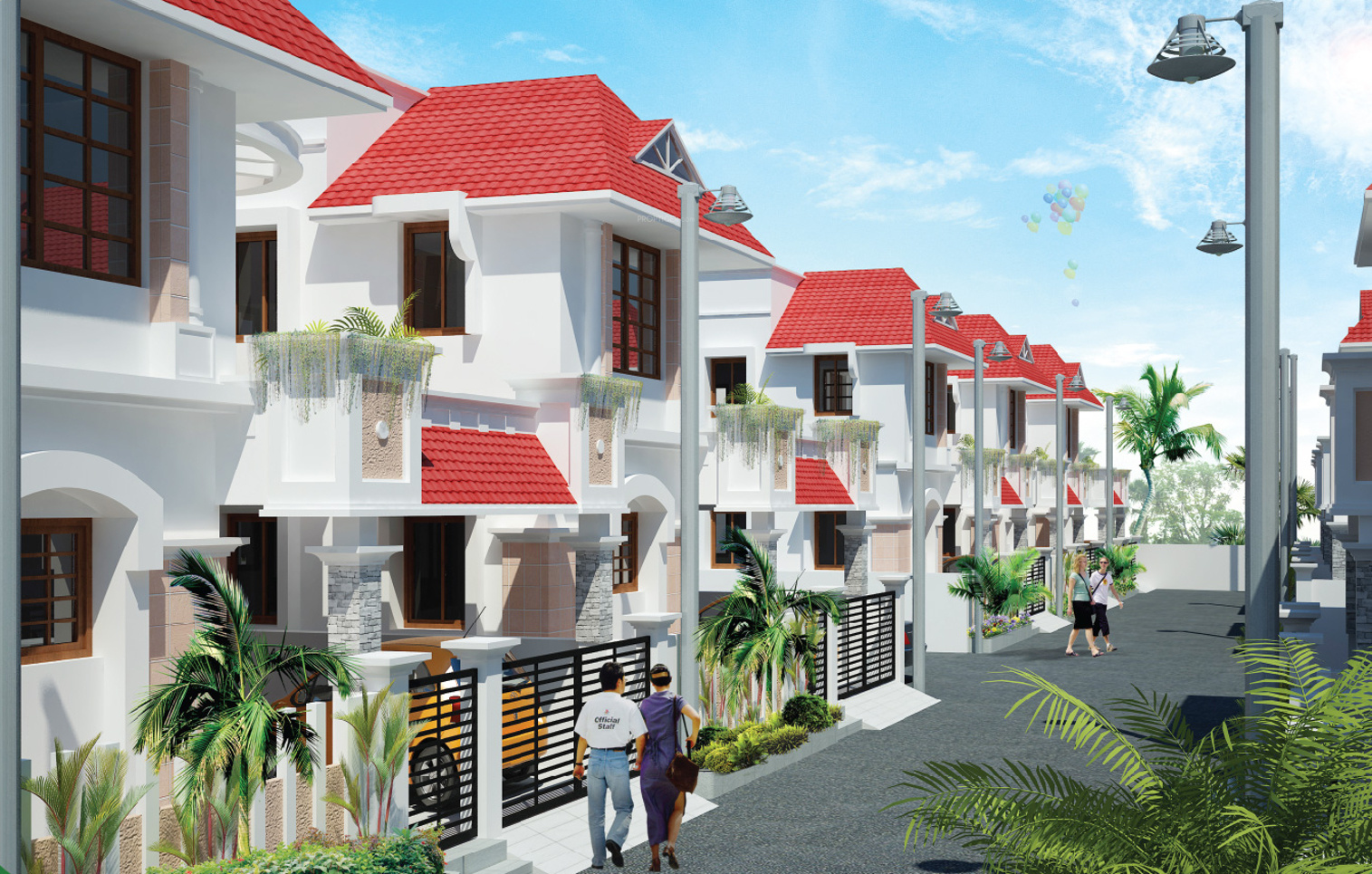 1800 sq ft 3 BHK 3T Villa for Sale in RR Happy Homes Gokulam Kolapakkam