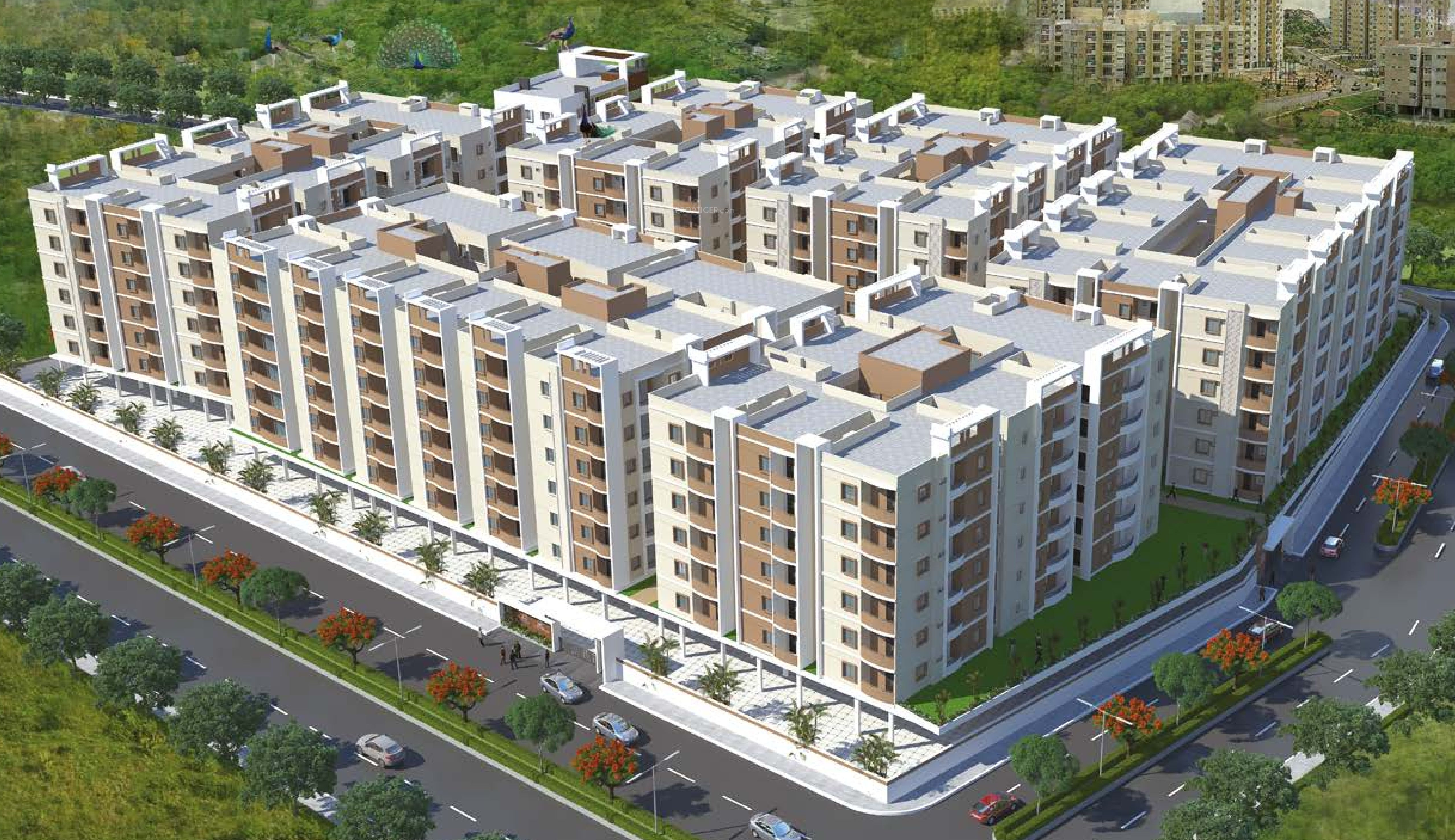 Surya Galaxy Towers in Pocharam, Hyderabad Price, Location Map, Floor Plan & Reviews