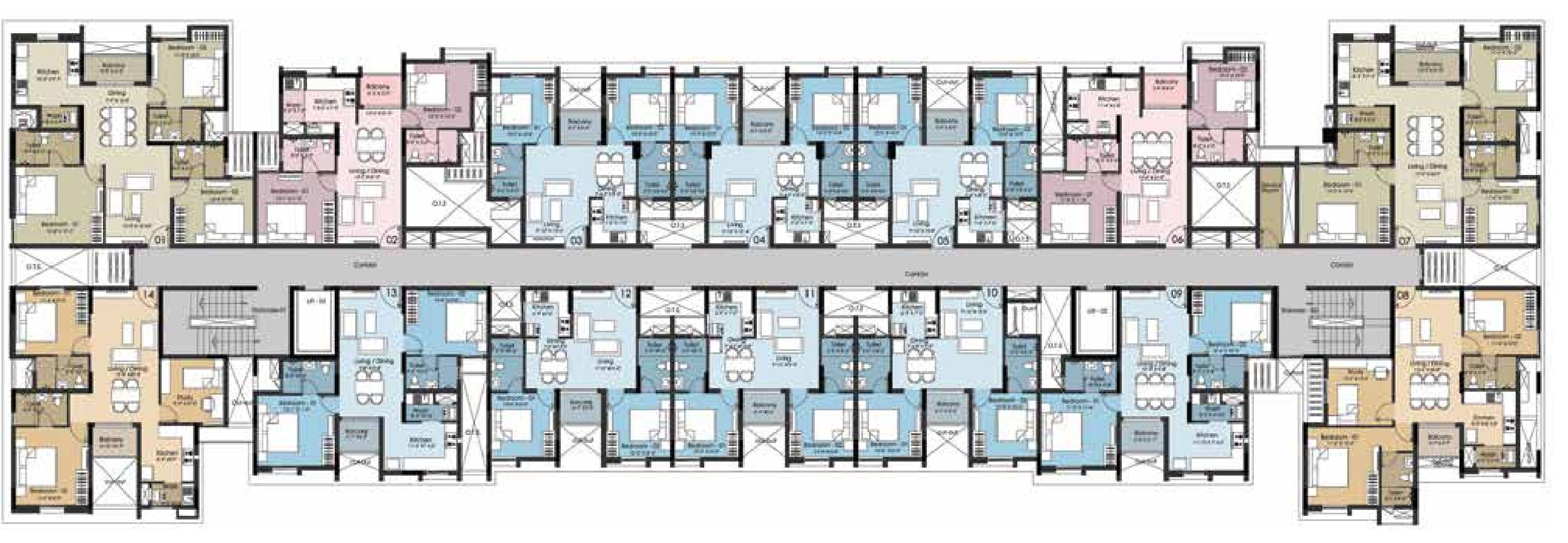 800 sq ft 3 BHK 3T Apartment for Sale in Altis Properties Ashraya Mangadu Chennai