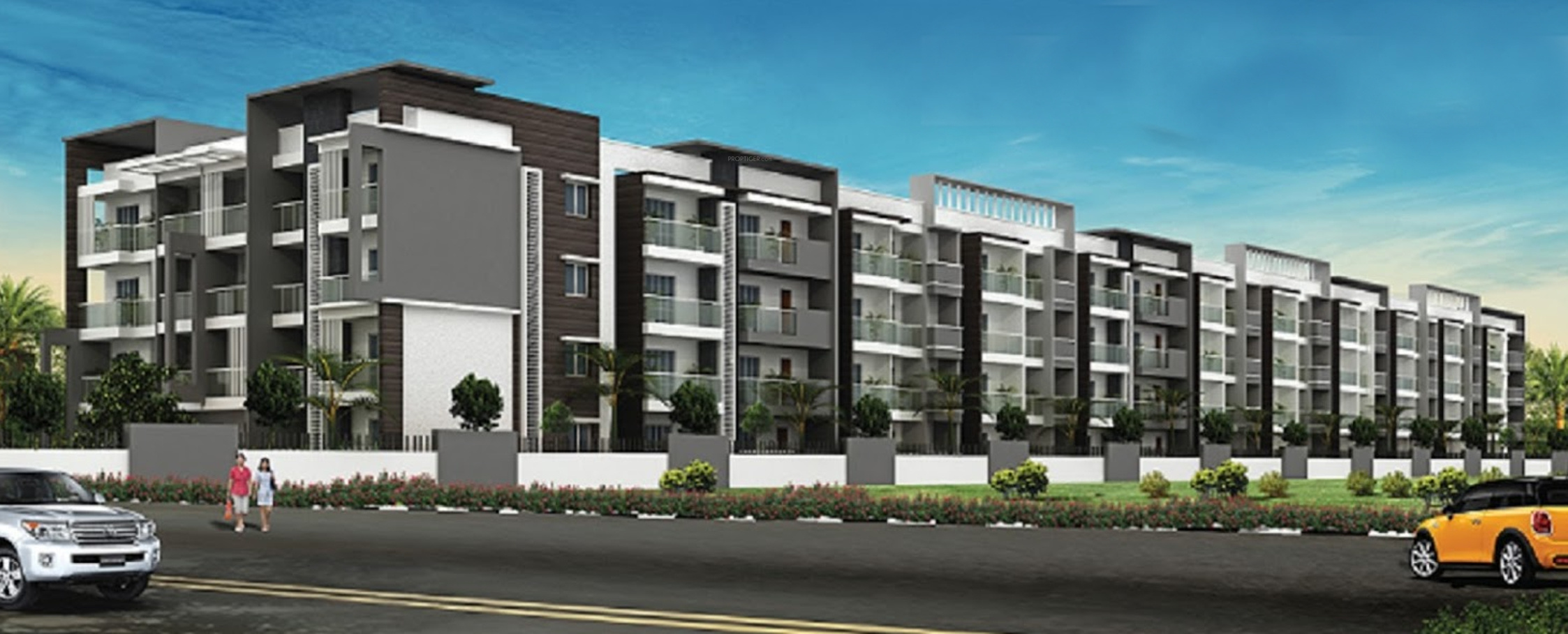 Main Elevation Image 2 of Sri Balaji Builder Monarch, Unit available at