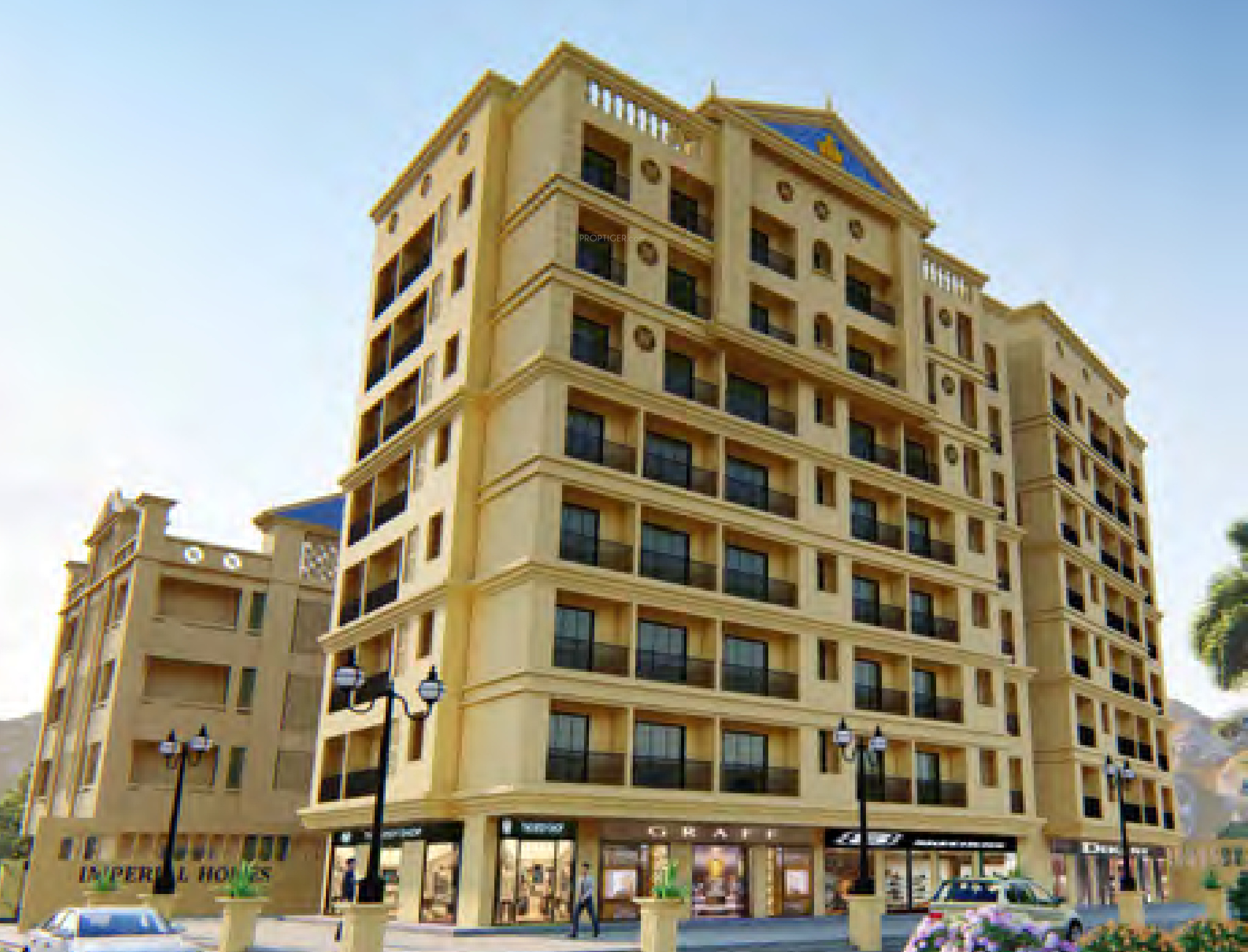 384 sq ft 1 BHK 1T Apartment for Sale in Imperial Builders Mumbai Homes