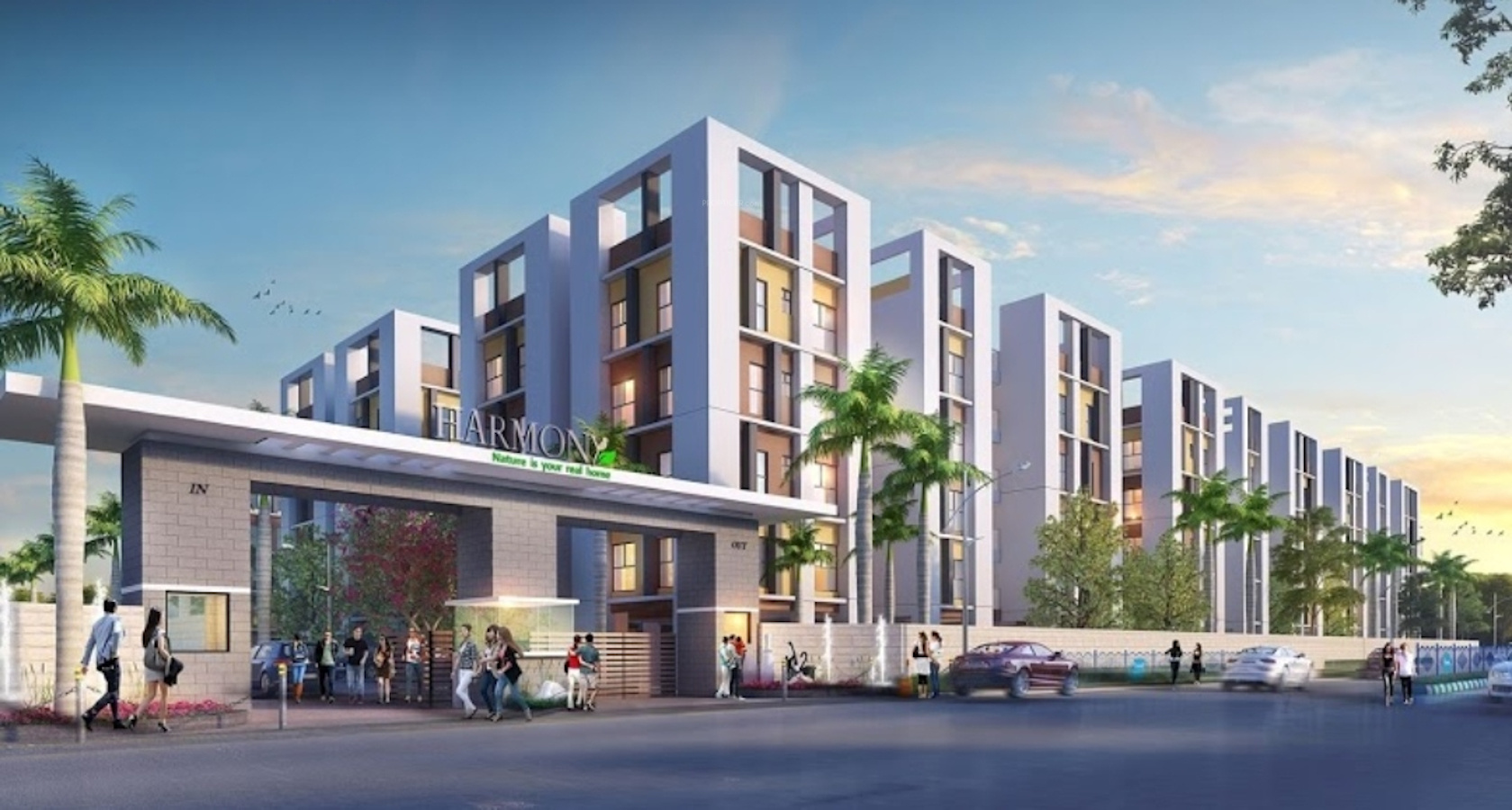 966 sq ft 3 BHK 3T Apartment for Sale in Morias Infrastructure Harmony