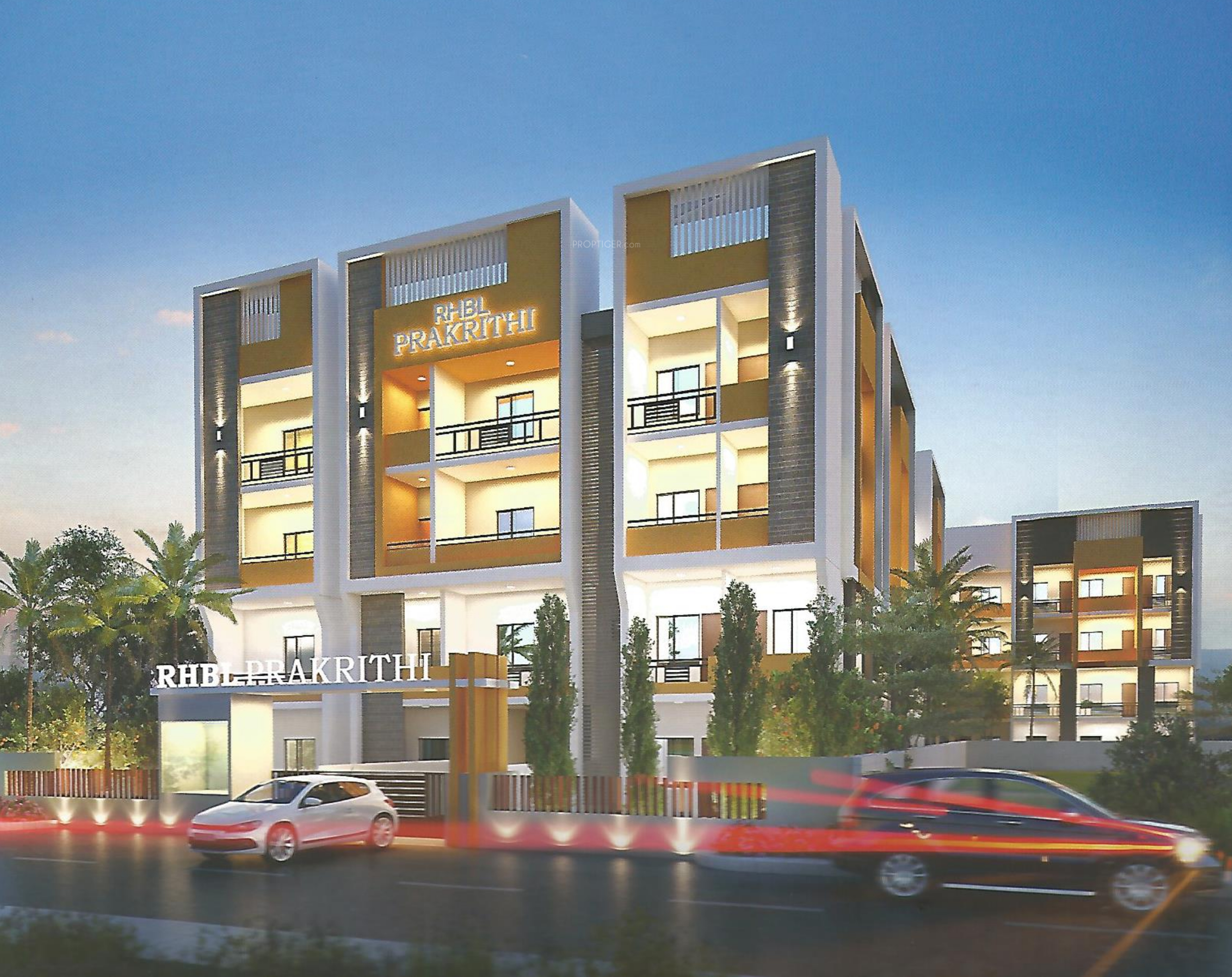 Image of Location Map of RHBL Developers Prakrithi Anagalapura Near